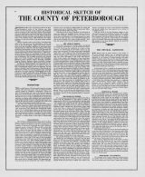 Peterborough County History 001